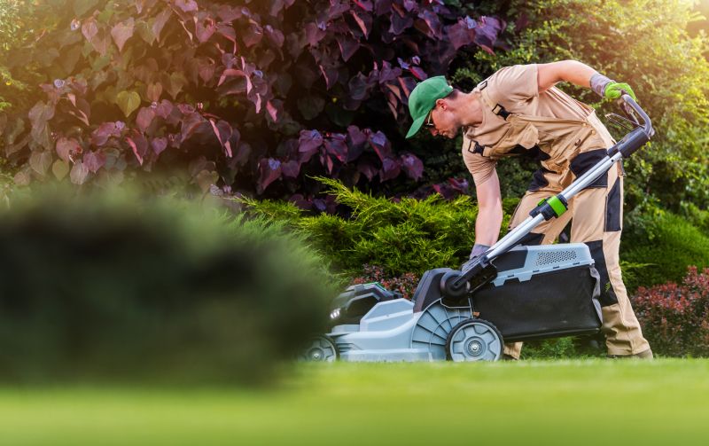 Local Residential Lawn Mowing Service pros at work