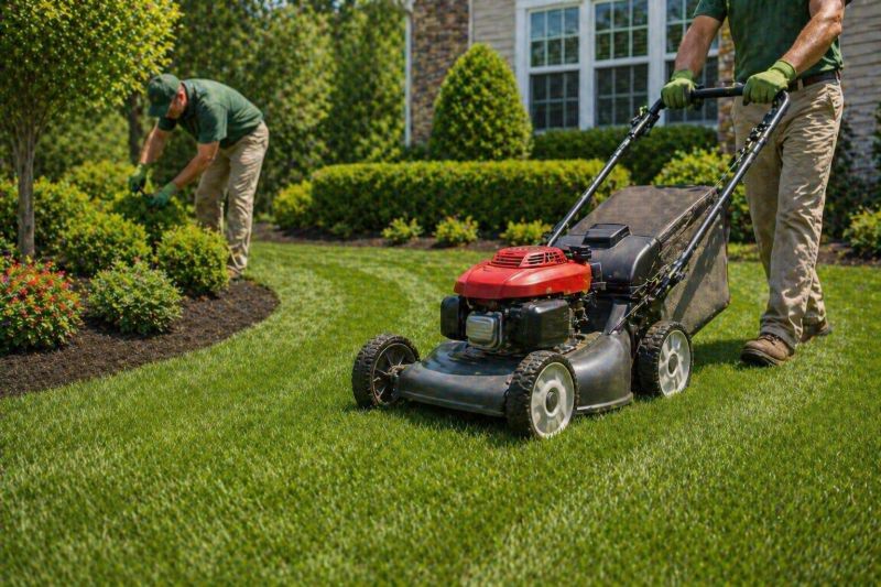 Spring Lawn Maintenance in Bowie, MD